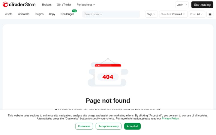 ctrader account opening step 1