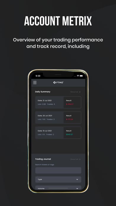 ftmo mobile app screenshot