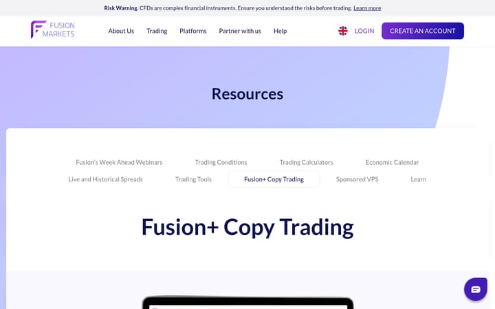 MT5 on fusion-markets