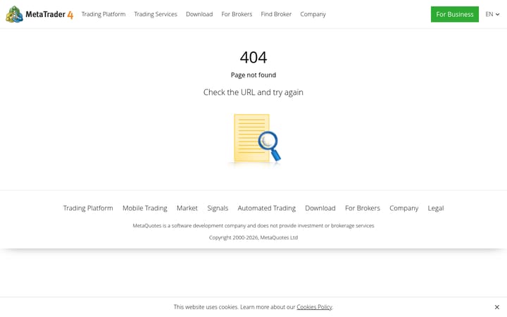 metatrader4 account opening step 1