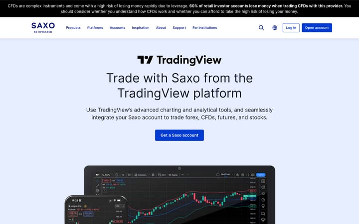 TradingView on saxo