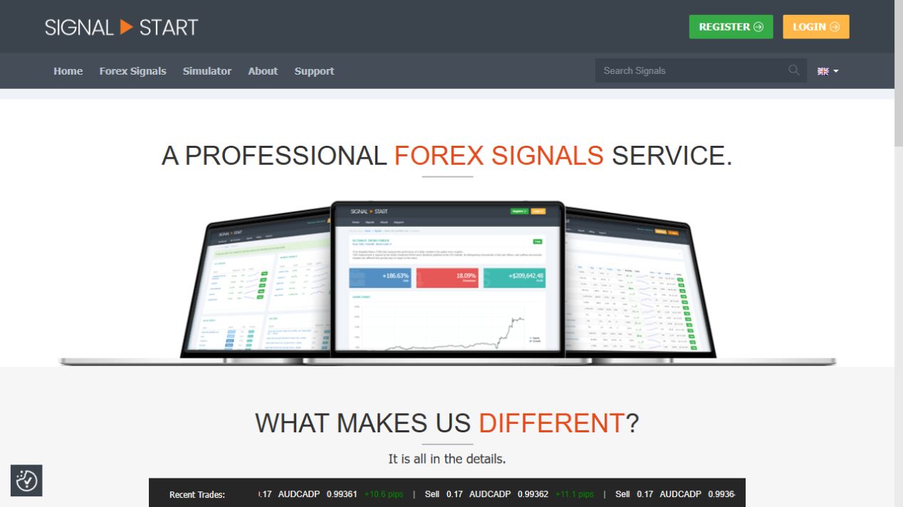 Signal Start official page image